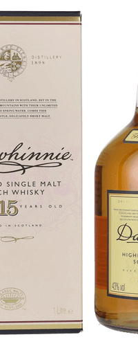 Dalwhinnie 15 Years Old Highland Single Malt Scotch Whisky 43% Vol. 1l in Giftbox