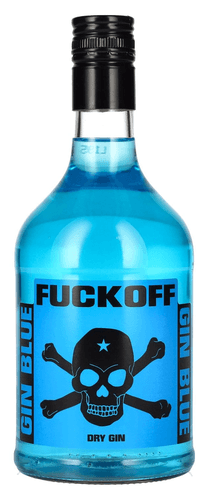 Fuckoff GIN BLUE Dry Gin 40% Vol. 0,7l