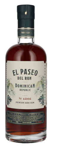 El Paseo del Ron Premium Dark Rum No. 45105 40% Vol. 0,7l