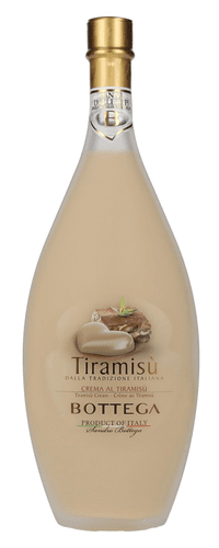 Bottega Crema al TIRAMISU Cream Liqueur 17% Vol. 0,5l