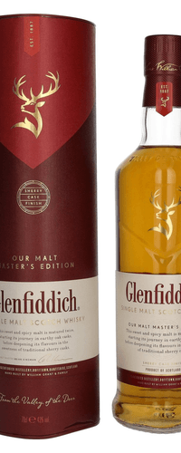 Glenfiddich MALT MASTER'S EDITION Single Malt Scotch Whisky 43% Vol. 0,7l in Giftbox
