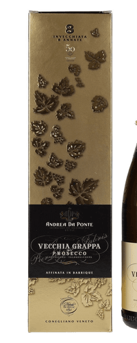 Andrea Da Ponte Vecchia Grappa di Prosecco 8 Annate 42% Vol. 0,7l in Giftbox