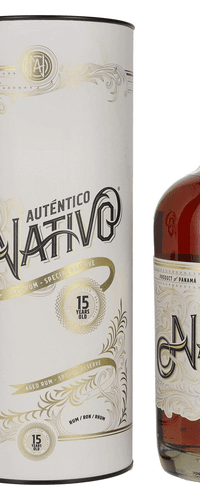 Autentico Nativo 15 Years Old Rum 40% Vol. 0,7l in Giftbox
