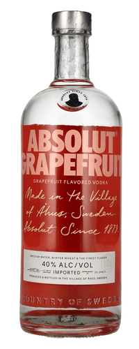 Absolut GRAPEFRUIT Flavored Vodka 40% Vol. 1l