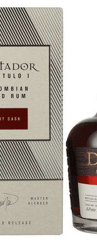 Dictador CAPITULO I 22 Years Old Port Cask Colombian Aged Rum 1998 42% Vol. 0,7l in Giftbox