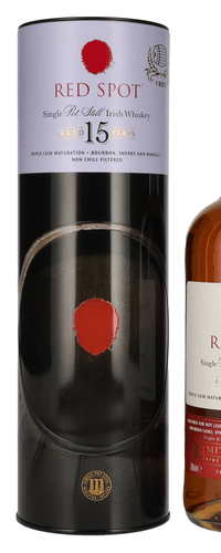 Red Spot 15 Years Old Single Pot Still Irish Whiskey 46% Vol. 0,7l in Tinbox