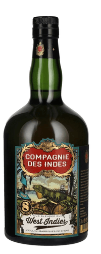 Compagnie des Indes West Indies 8 Years Old Blended Rum 40% Vol. 0,7l in Giftbox