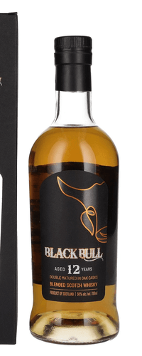 Duncan Taylor Black Bull 12 Years Old Blended Scotch Whisky 50% Vol. 0,7l in Giftbox