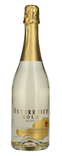 Oesterreich Gold - with 23 Karat Blattgold 9,5% Vol. 0,75l