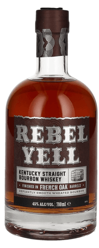 Rebel Yell Bourbon Whiskey French Oak Finish 45% Vol. 0,7l