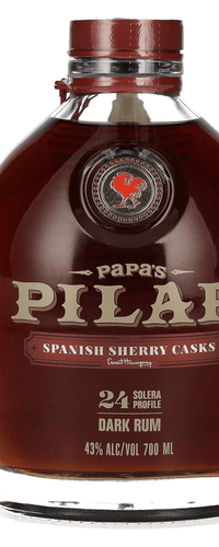 Papa's Pilar 24 Solera Profile Dark Rum SPANISH SHERRY CASKS Limited Edition 43% Vol. 0,7l