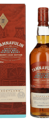 Tamnavulin SHERRY CASK Speyside Single Malt Scotch Whisky 40% Vol. 0,7l in Giftbox