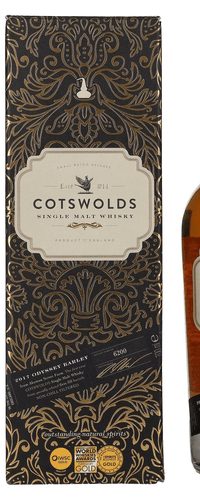 Cotswolds ODYSSEY BARLEY Single Malt Whisky 2017 46% Vol. 0,7l in Giftbox