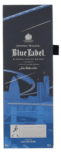 Johnnie Walker Blue Label City Edition London Blended Scotch Whisky 40% Vol. 0,7l in Giftbox