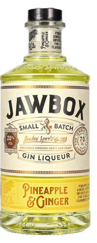 Jawbox PINEAPPLE & GINGER Small Batch Gin Liqueur 20% Vol. 0,7l