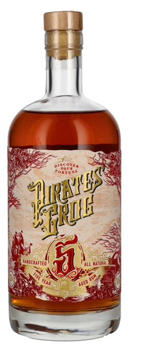 Pirate's Grog 5 Years Old Honduran Rum 37,5% Vol. 0,7l
