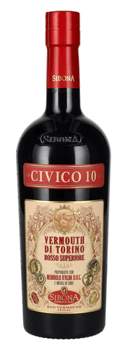 Civico 10 Vermouth Di Torino Rosso Superiore 18% Vol. 0,75l