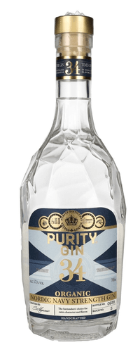 Purity 34 CRAFT NORDIC NAVY STRENGTH Organic Gin 57,1% Vol. 0,7l