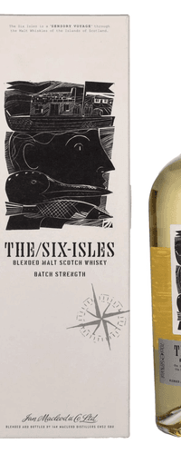 The Six Isles Blended Malt Scotch Whisky BATCH STRENGTH 58% Vol. 0,7l in Giftbox
