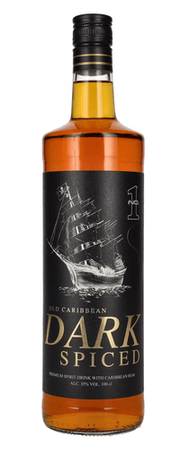 No.1 Old Caribbean DARK SPICED 35% Vol. 1l