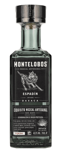 Montelobos ESPADIN Joven 100% Agave Mezcal Artesanal 43,2% Vol. 0,7l