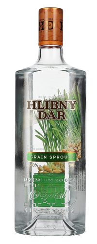 Hlibny Dar Grain Sprouts Premium Vodka 40% Vol. 0,7l