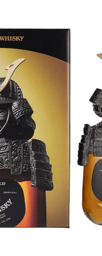 Nikka Gold & Gold Samurai Whisky METALL 43% Vol. 0,75l in Giftbox