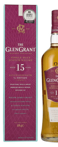 Glen Grant 15 Years Old BATCH STRENGTH Single Malt Whisky 50% Vol. 1l in Giftbox