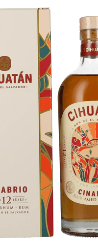 Cihuatan 12 Years CINABRIO Rum El Salvador 40% Vol. 0,7l in Giftbox