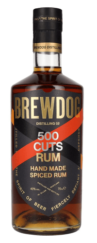 Brewdog 500 CUTS RUM Hand Made Spiced Rum 40% Vol. 0,7l