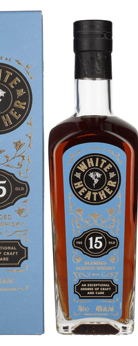 White Heather 15 Years Old Blended Scotch Whisky 46% Vol. 0,7l in Giftbox