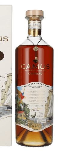 Camus CARIBBEAN EXPEDITION Cognac 45,3% Vol. 0,7l in Giftbox