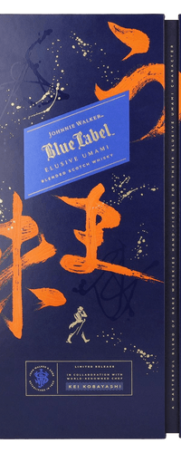 Johnnie Walker Blue Label ELUSIVE UMAMI Blended Scotch Whisky Limited Release 43% Vol. 0,7l in Giftbox
