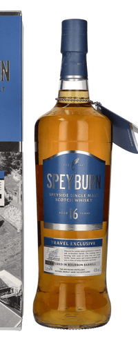 Speyburn 16 Years Old Speyside Single Malt TRAVEL EXCLUSIVE 43% Vol. 1l in Giftbox