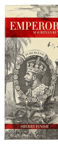 Emperor Mauritian Rum Aged Blend Sherry Finish 40% Vol. 0,7l in Giftbox