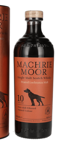 Arran MACHRIE MOOR 10 Years Old Peated Lochranza Malt 46% Vol. 0,7l in Tinbox