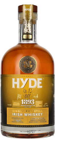 Hyde No.12 Single POT STILL Cask 1893 Irish Whisky Commemorative Edition 46% Vol. 0,7l