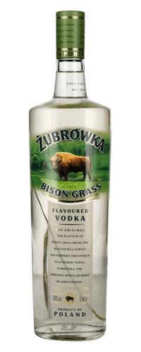 Zubrowka BISON GRASS Flavoured Vodka 40% Vol. 1l