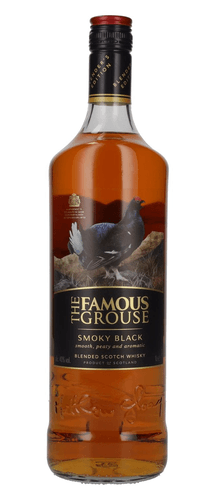 The Famous Grouse SMOKY BLACK Blended Scotch Whisky 40% Vol. 1l