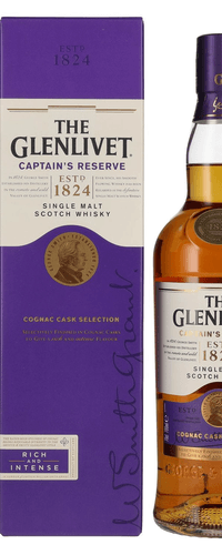 The Glenlivet CAPTAINS RESERVE Single Malt Scotch Whisky 40% Vol. 0,7l in Giftbox