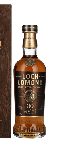 Loch Lomond 30 Years Old Single Malt Scotch Whisky 47% Vol. 0,7l in wooden box
