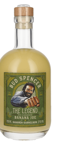 Bud Spencer The Legend BANANA JOE Bananen-Sahnelikoer 21% Vol. 0,7l