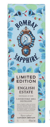 Bombay SAPPHIRE London Dry Gin English Estate Limited Edition 41% Vol. 1l in Giftbox