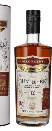 MacNair's Lum Reek 12 Years Old PEATED 46% Vol. 0,7l in Giftbox
