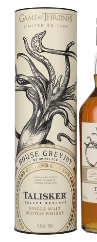 Talisker Select Reserve GAME OF THRONES House Greyjoy Single Malt Collection 45,8% Vol. 0,7l in Giftbox