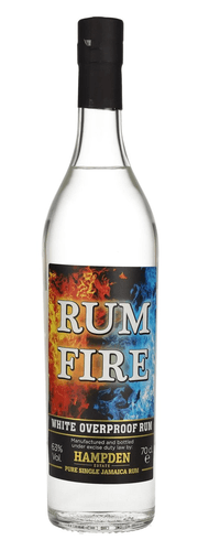 Hampden Estate RUM FIRE White Overproof Rum 63% Vol. 0,7l