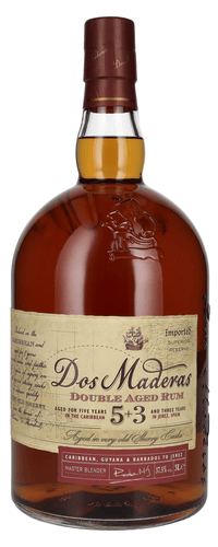 Dos Maderas 5+3 Years Old Ron Anejo 37,5% Vol. 3l