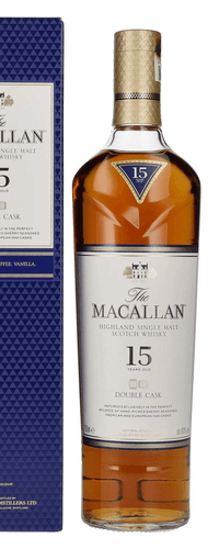 The Macallan 15 Years Old DOUBLE CASK 43% Vol. 0,7l in Giftbox