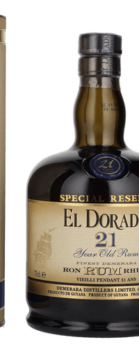 El Dorado 21 Years Old Finest Demerara Rum SPECIAL RESERVE GB 43% Vol. 0,7l in Giftbox