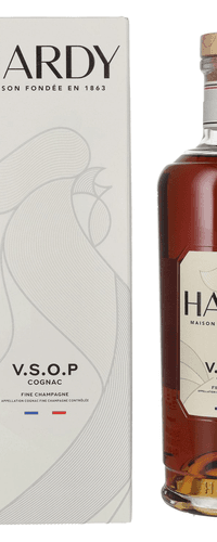 Hardy V.S.O.P Fine Champagne Cognac 40% Vol. 0,7l in Giftbox